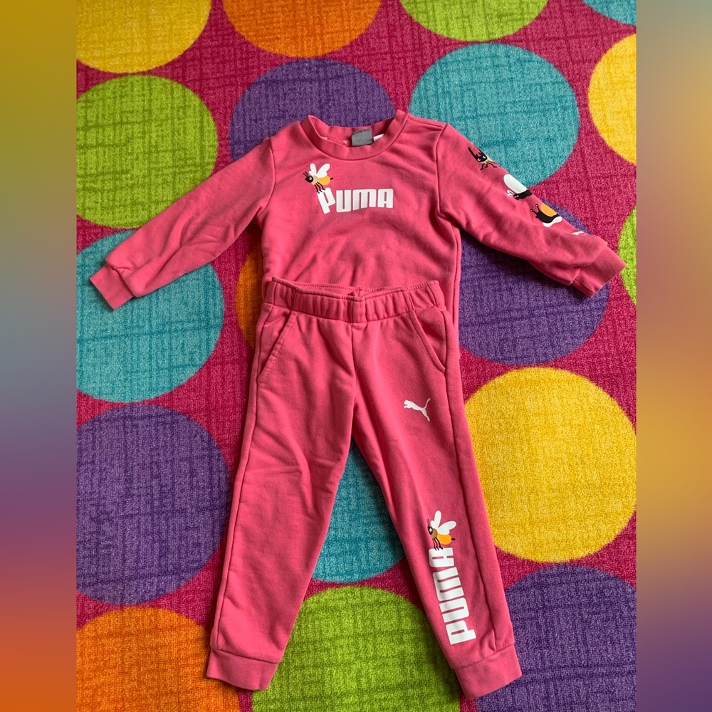 Toddler Girl Puma Set